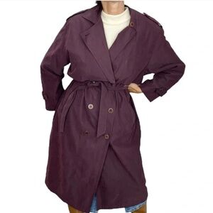 LUBA PARIS Trench Coat - Removable Wool-Blend Liner